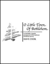 O Little Town Of Bethlehem SATB choral sheet music cover